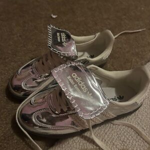 Wales Boner Adidas sambas silver